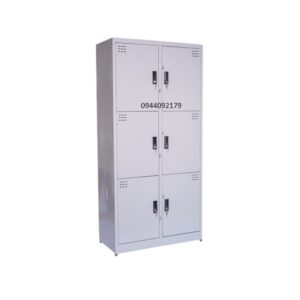 Tủ sắt locker 6 ngăn