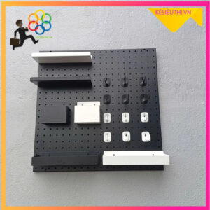 Tấm Pegboard decor tôn lỗ trang trí phụ kiện 0.5m x 0.5m