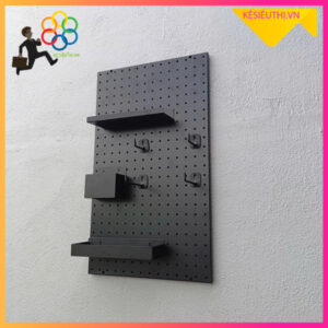 Tấm Pegboard decor tôn lỗ trang trí phụ kiện 0.6m x 0.35m