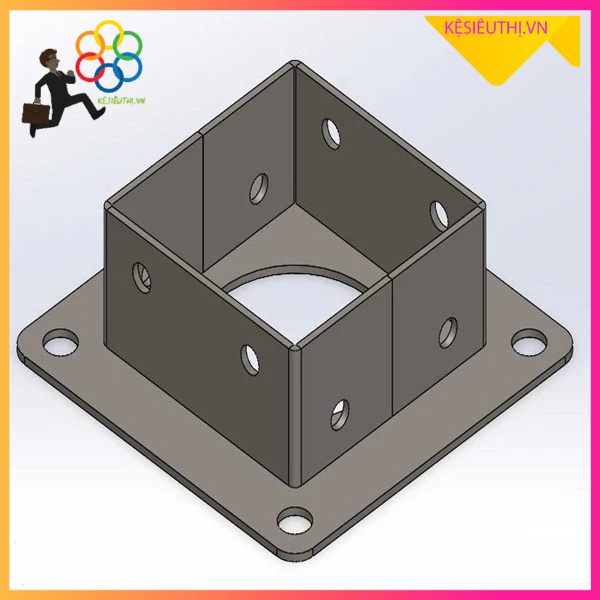 Bảng mã chân đế hàn cao 5cm