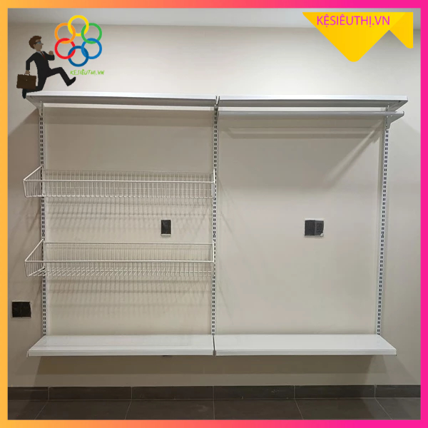 Kệ decor gắng tường hệ tủ để đồ