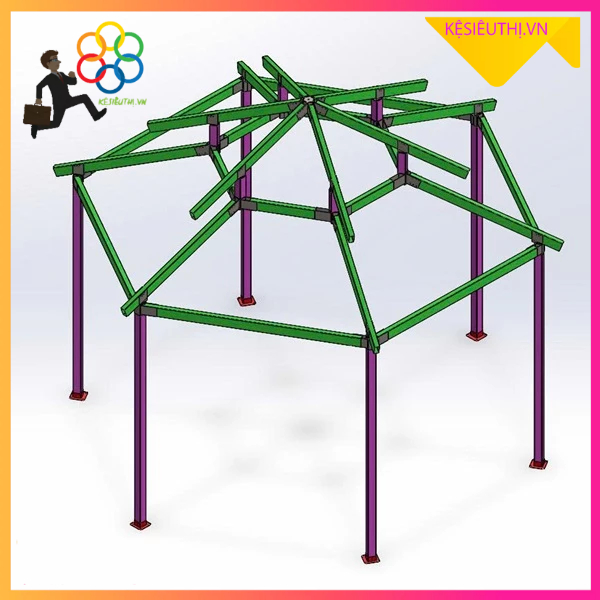 Khớp nối nhà chòi lục giác